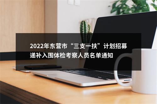 2022年东营市“三支一扶”计划招募递补入围体检考察人员名单通知 图片