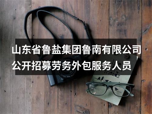 山东省鲁盐集团鲁南有限公司公开招募劳务外包服务人员 图片